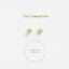Tiny Star Stud Earring, Starburst CZ Stud, Celestial Earring, Unisex, Gold, Silver SS035 Butterfly End, SS351 Screw Ball End (Type A)