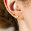Star-Moon-Sun-Lightning Stud, Butterfly End or Screw Ball End Earring, Minimalist Style, A-SS848 SS134 SS133 SS860 SS849 SS859 SS858 SS861