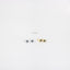 Evil Eye CZ Stud Earring, Protection Stud, Unisex, Gold, Silver SHEMISLI SS048 Butterfly End, SS972 Screw Ball End (Type A)