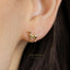 Tiny Llama Stud Earring, Lama alpaca Jewelry, Unisex, Gold, Silver SHEMISLI - SS252 Butterfly End, SS493 Screw Ball End (Type A) LR