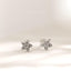 Forget-Me-Not Flower Stud, Jasmine Earrings, Unisex, Gold, Silver SHEMISLI SS819 Butterfly End, SS820 Screw Ball End (Type A)