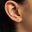 Tiny Dragonfly Stud Earring, Unisex, Gold, Silver SS815 Butterfly End, SS816 Screw Ball End (Type A) LR