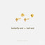 CZ Diamond Shape Stud, Butterfly End or Screw Ball End Earring, Minimalist Style, A-SS498 SS499