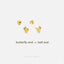 Tiny Ok Hand Gesture Sign Stud Earring, Unisex, Gold, Silver SHEMISLI SS673 Butterfly End, SS674 Screw Ball End (Type A) LR