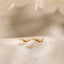 Tiny Crocodile Stud Earring, Unisex, Gold, Silver SHEMISLI SS633 Butterfly End, SS634 Screw Ball End (Type A) LR