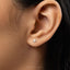 Super Tiny Daisy Flower Stud Earring, Unisex, Gold, Silver SHEMISLI SS639 Butterfly End, SS640 Screw Ball End (Type A)