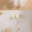Tiny Chihuahua Stud Earring, Unisex, Gold, Silver SHEMISLI SS679 Butterfly End, SS680 Screw Ball End (Type A) LR