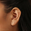 Tiny Volleyball Stud Earring, Unisex, Gold, Silver SHEMISLI SS871 Butterfly End, SS872 Screw Ball End (Type A)
