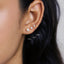 Fresh Water Pearl Stud Earring, Unisex, Sterling Silver SS128, SS129, SS130 Butterfly End, SS753, SS754, SS755 Screw Ball End (Type A)