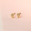 Tiny Teardrop Stud Earring, Unisex, Gold, Silver SHEMISLI SS821 Butterfly End, SS822 Screw Ball End (Type A) LR