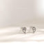 Tiny Teardrop Stud Earring, Unisex, Gold, Silver SHEMISLI SS821 Butterfly End, SS822 Screw Ball End (Type A) LR