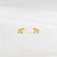 Dainty Dog Studs Earring, Unisex, Gold, Silver SHEMISLI SS881 Butterfly End, SS882 Screw Ball End (Type A) LR