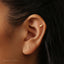 Tiny T-Rex Dinosaur Studs, Tyrannosaurus Earring, Unisex, Gold, Silver SHEMISLI - SS153 Butterfly End, SS454 Screw Ball End (Type A) LR
