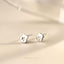 Tiny Police Badge Stud Earring, Unisex, Gold, Silver SHEMISLI SS695 Butterfly End, SS696 Screw Ball End (Type A)