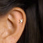 Tiny Flying Dragon Stud Earring, Unisex, Gold, Silver SHEMISLI SS829 Butterfly End, SS830 Screw Ball End (Type A) LR