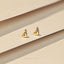 Tiny Heart Stud Earring, Unisex, Gold, Silver SHEMISLI SS025 SS026 Butterfly End, SS641 SS642 Screw Ball End (Type A)