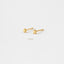 Tiny Star Stud Earring, Celestial Earrings, Unisex, Gold, Silver SHEMISLI SS018 Butterfly End, SS758 Screw Ball End (Type A)