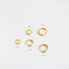 Simple Round Hoop Earring, Huggies, Unisex, Gold, Silver SHEMISLI - SH001, SH588, SH590, SH009