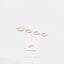 Thin Ring Hoop, Huggies Earring, Minimalist Style, A-SH284 292
