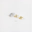 Evil Eye CZ Hoop, Earring Unisex, Gold, Silver SHEMISLI SH089