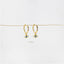 Evil Eye CZ Hoop, Unisex, Gold, Silver SHEMISLI SH090