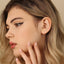 3-Petal Tragus Stud, Threadless Flat Back Earring, Minimalist Style, A-SS549