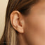 Tiny Diamond Shape Threadless Flat Back Tragus Stud, 20,18,16ga, 5-10mm Unisex, Surgical Steel SHEMISLI SS986