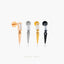 Tiny Spike on White Baguette Stone Threadless Flat Back Tragus Stud, 20,18,16ga, 5-10mm Unisex, Surgical Steel SHEMISLI SS898