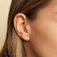 Tiny Cactus Threadless Flat Back Tragus Stud, 20,18,16ga, 5-10mm Unisex, Surgical Steel SHEMISLI SS918