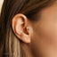 Tiny Star Threadless Flat Back Tragus Stud, 20,18,16ga, 5-10mm Unisex, Surgical Steel SHEMISLI SS994