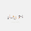 Tiny 2 White Stones, Threadless Flat Back Nose Stud, 20,18,16ga, 5-10mm Unisex, Surgical Steel SHEMISLI SS894