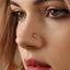 Tiny Teddy Bear Threadless Flat Back Nose Stud, 20,18,16ga, 5-10mm Unisex, Surgical Steel SHEMISLI SS978