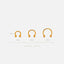 Barbell Septum Ring, Horseshoe Nose Piercing Hoop, Earrings, 16ga, 6, 8, 10mm Unisex, G23 Titanium SHEMISLI SS562, SS563, SS564