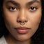 3 Layer Staggered Septum Ring, Hinged Clicker Hoop, 16ga 8 or 10mm, Unisex, Surgical Steel, SHEMISLI SH694 SH695