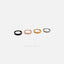 Double Lined Nose Ring, Septum Hoop, Minimalist Style, A-SH406 SH407