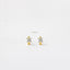 4 Leaf Clover CZ Helix Hoop, Unisex, Gold, Silver SHEMISLI - SH099