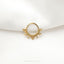 Halo Crown Daith Hoop, Clicker Earring, Minimalist Style, A-SH696 SH697