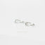 Star Ear Jacket, Stud Earring, Minimalist Style, A-SJ008 NOBKG