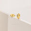 Everyday Twisted Hoop Huggies Earrings Stack Set, Unisex, Gold, Silver SHEMISLI SH328, SH315