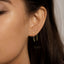 Long Cuboid Ear Threader, Stud Earring, Minimalist Style, A-ST014 NOBKG