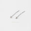 Star Ear Threader, Unisex, Gold, Silver SHEMISLI - ST005 NOBKG