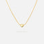 Tiny Heart Necklace, Minimalist Style, A-SN010