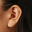 Tiny Star Threadless Flat Back Earring, 20,18,16ga, 5-10mm Unisex, Surgical Steel SHEMISLI SS905