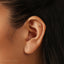 Tiny Sun Threadless Flat Back Earring, 20,18,16ga, 5-10mm Unisex, Surgical Steel SHEMISLI SS909