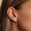 Tiny Cat Threadless Flat Back Earring, 20,18,16ga, 5-10mm Unisex, Surgical Steel SHEMISLI SS990