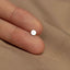 Disc Stud, Threadless Flat Back Earring, Minimalist Style, A-SS539 SS540 SS541 SS542 SS543