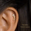 Dainty Shooting Star Threadless Flat Back Earring, 20,18,16ga, 5-10mm Unisex, Surgical Steel SHEMISLI SS588