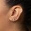 Tiny Ant Threadless Flat Back Earring, 20,18,16ga, 5-10mm Unisex, Surgical Steel SHEMISLI SS1011