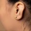 Tiny Humming Bird Threadless Flat Back Earring, 20,18,16ga, 5-10mm Unisex, Surgical Steel SHEMISLI SS1110