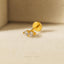 Tiny 2 White Stones, Threadless Flat Back Earring, 20,18,16ga, 5-10mm Unisex, Surgical Steel SHEMISLI SS894